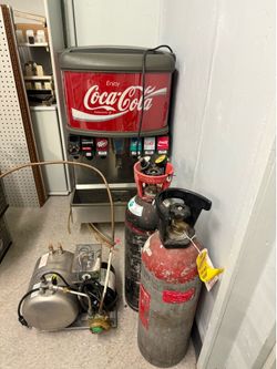 Coke Fountain Machine