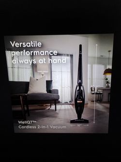 Electrolux WellQ7 cordless multi surface 2 in 1 bagless vacuum cleaner with attachments for home & auto