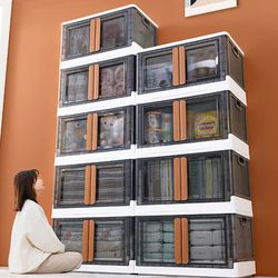 Brand New 19 Gal Folding Storage Boxes Closet Organizers