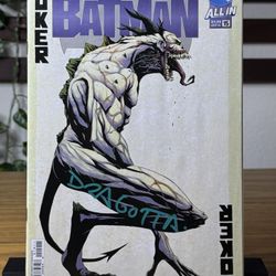 ABSOLUTE BATMAN #15 -SIGNED BY NICK DRAGOTTA-w/COA-NM