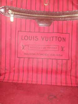 Luis Vuitton 1854 bag (Real)