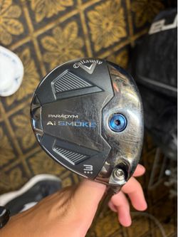 Callaway Paradym Ai Smoke 3 Wood — Adjustable Hosel w/ Headcover