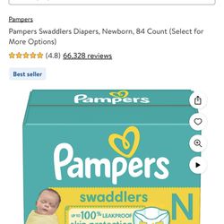 Brand New newborn pampers 25 For both packs