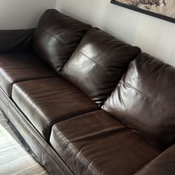Leather Couch