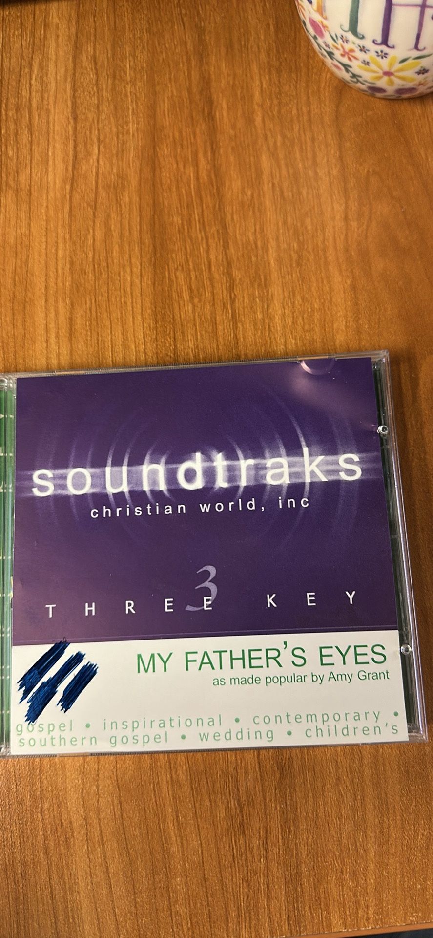 Amy Grant My Father’s Eyes CD Three Keys Soundtrack