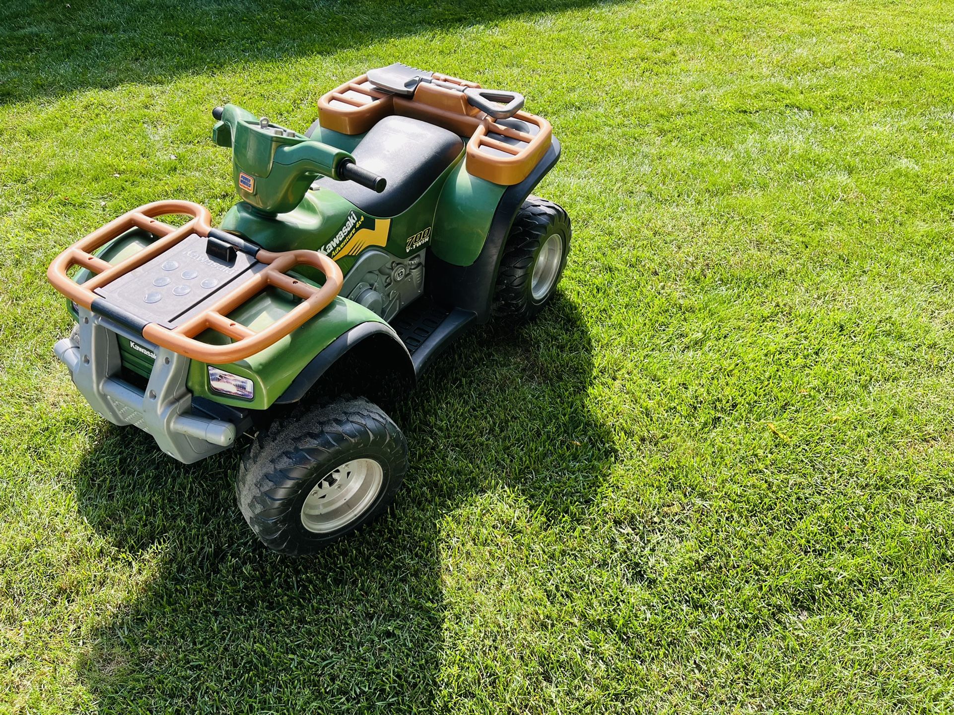 Power wheels kawasaki adventure sales 4x4 700 v twin