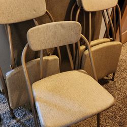 Vintage Folding Table & Chairs