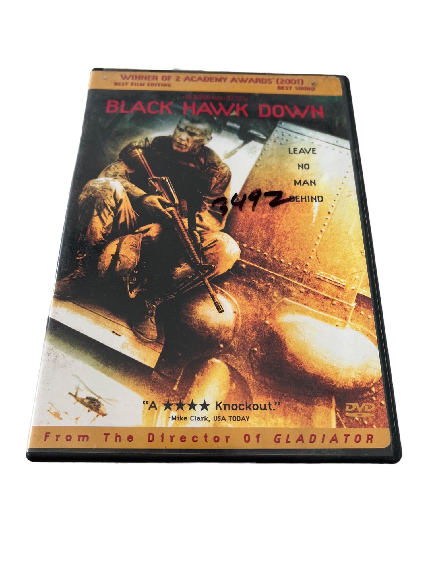 Black Hawk Down (DVD, 2001) Experience the intense and gripping story of soldiers fighting for their lives in "Black Hawk Down". This action-packed w
