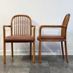 Mid-Century Lounge Chairs - Pair