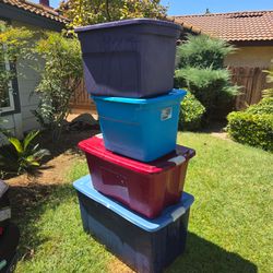 4 storage containers!