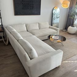 Rh Sofa ( Delivery Available )
