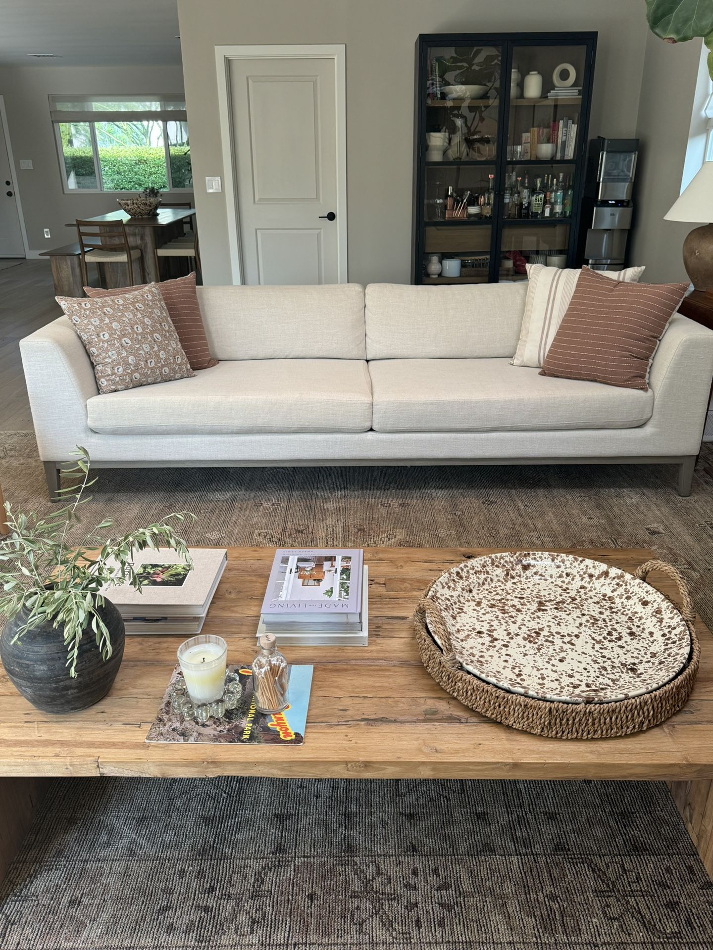 Restoration Hardware , ITALIA TAPER ARM SOFA - OAK BASE