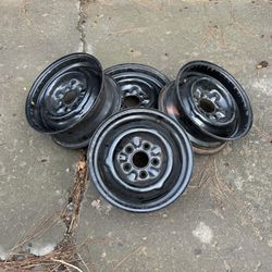 Ford Classic Car Steel Wheels With Tires 