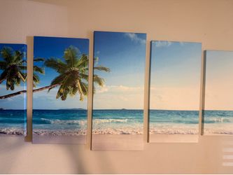 Beach view portraits