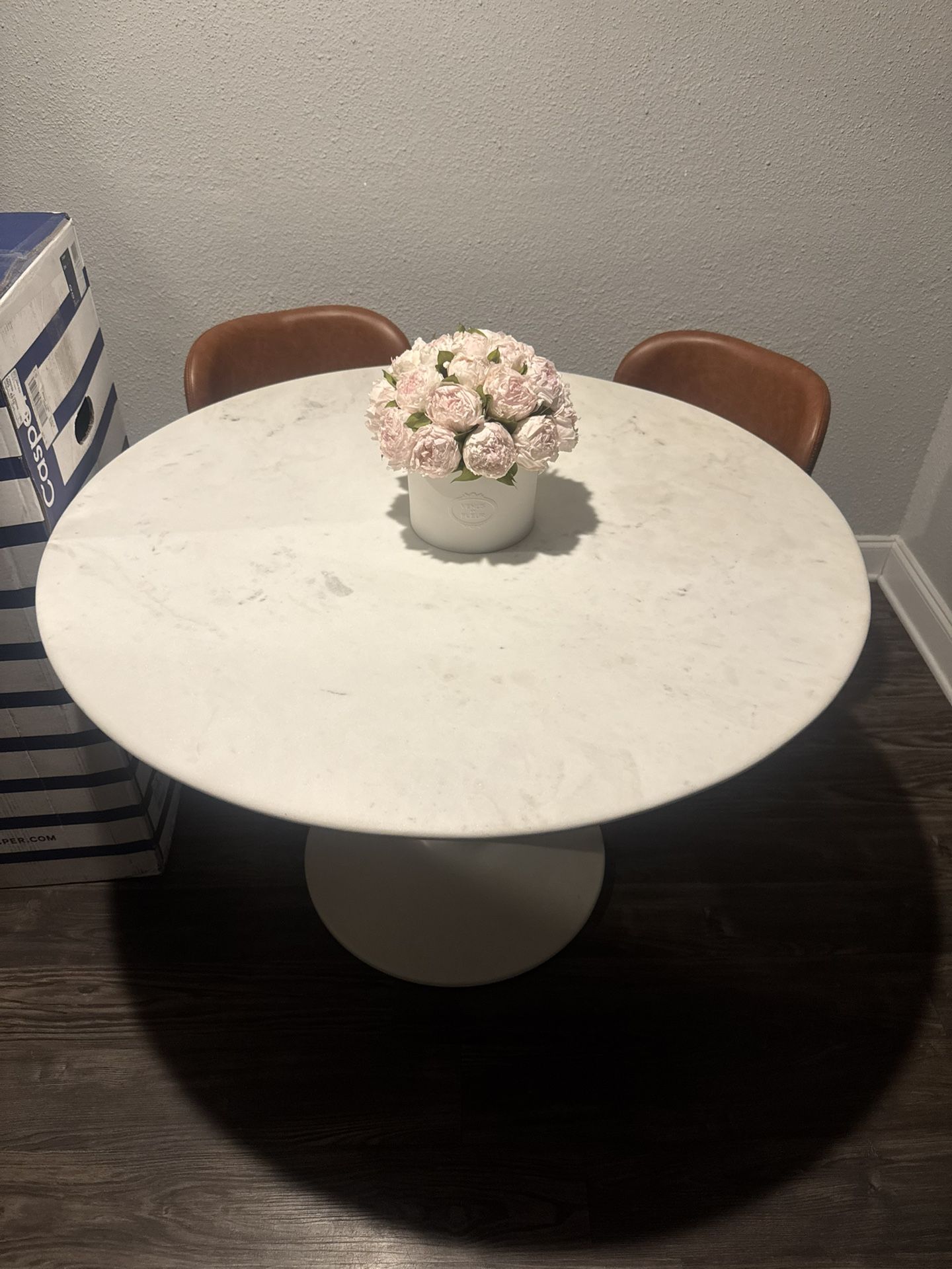 West Elm Marble Dining Table