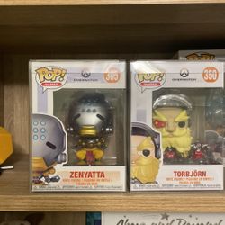 Funko Pop  Torbjörn, Zenyatta 