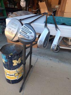 Assorted Golf Clubs