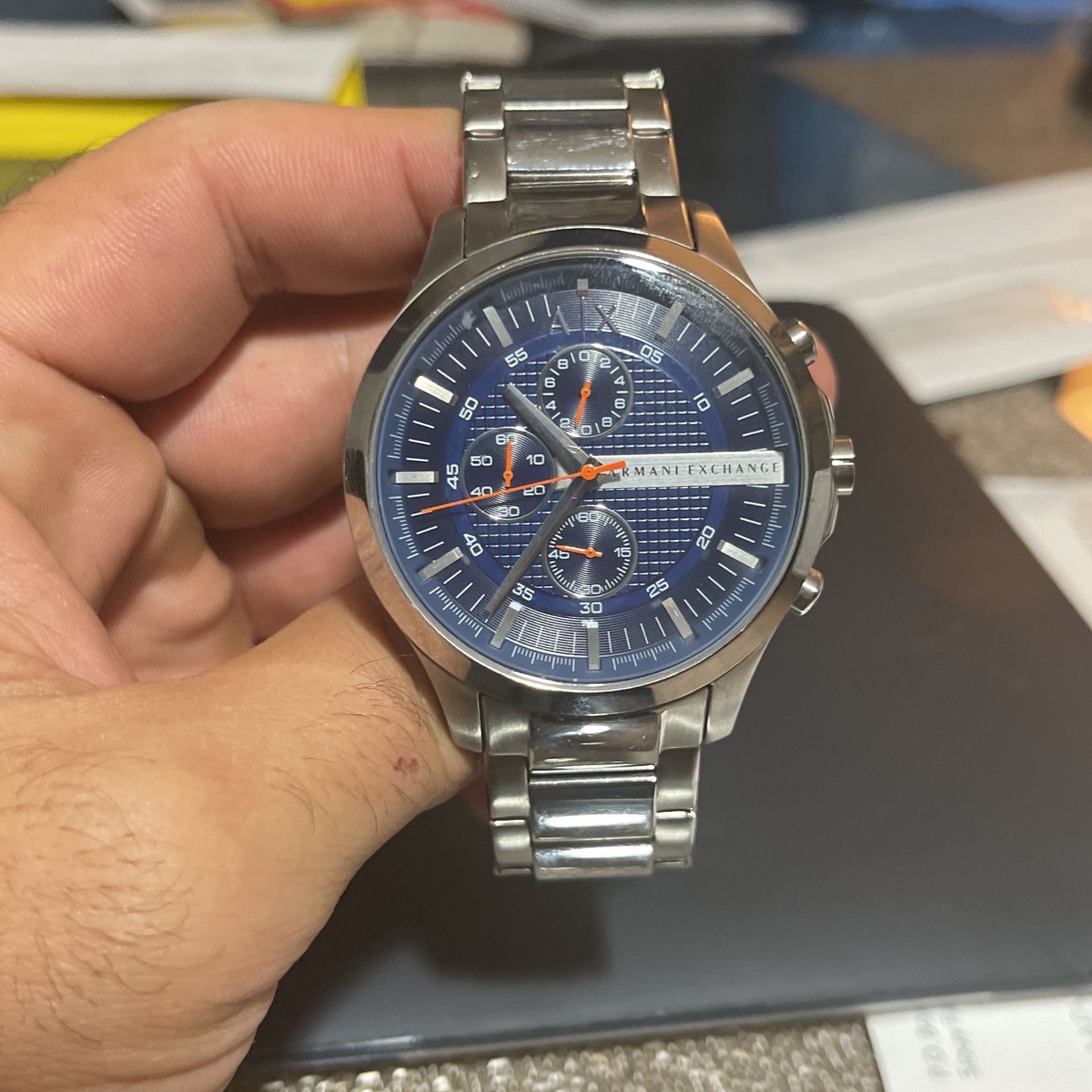 Armani Exchange Blue dial