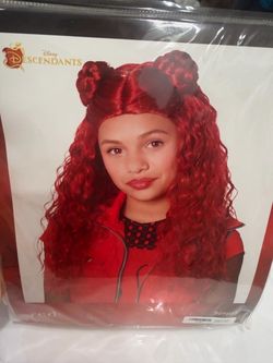 Kids Red Wig - Descendants: The Rise of Red