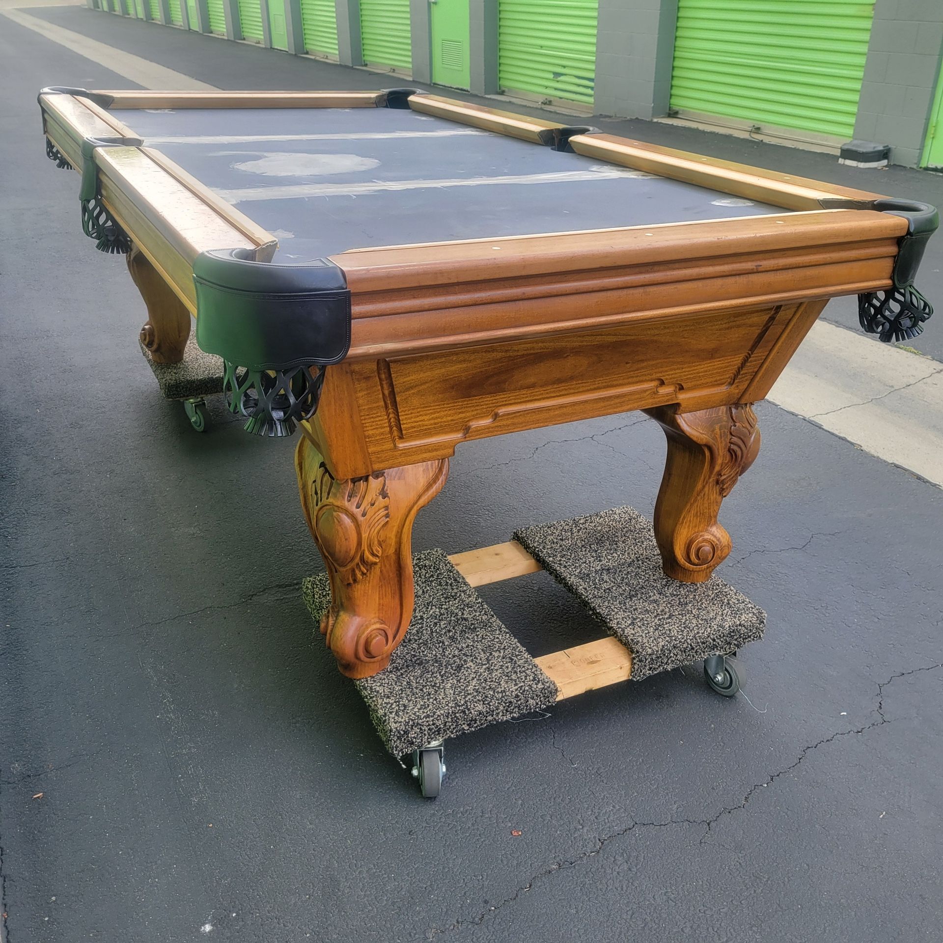 Murrey 7’ Pool Table (Free Delivery & Pro Setup) New Felt Any Color + All Accessory Provided