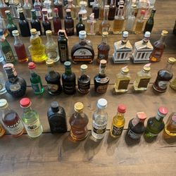 230 Plus Vintage Miniature Bottles