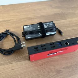 Thinkpad Hybrid USB-C with USB-A Dock with 135W Power Adapter