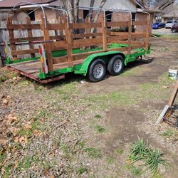 16 ft. Tandem trailer