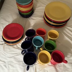 vintage Fiesta Ware Dinnerware