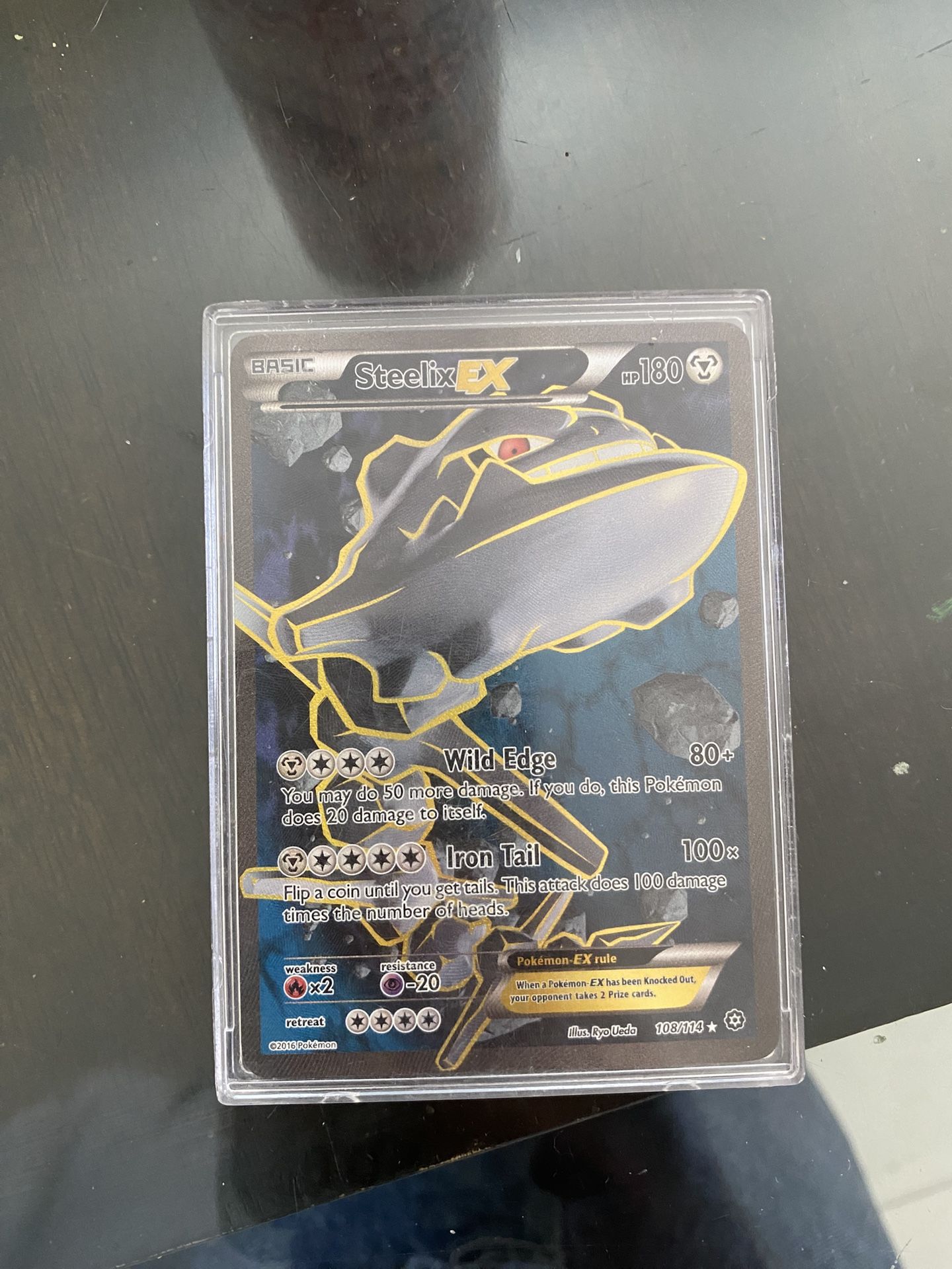 Steelix EX full art holo
