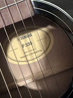 Black Yamaha Acoustic