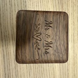Wood Ring Box 