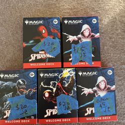 SDCC Magic Spider-man Decks