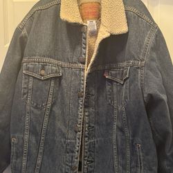 Levis Strauss Denim Men's Jacket Size XL
