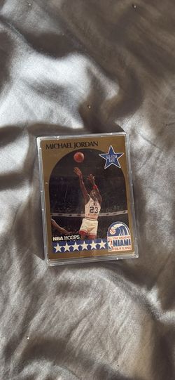Rare NBA Hoops Michael Jordan basketball card