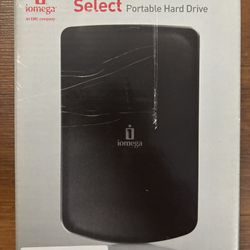 iOmega 320gb External Hard Drive + Bonus Thumb Drive