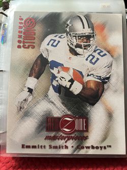 Emmitt Smith 10x12 1997 Donruss Trading Cards