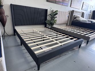 King Bed Frame Platform Bed Frame NEW