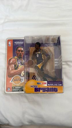 Los Angeles Lakers Kobe Bryant McFarlane series 3 purple uniform BRAND NEW IN BOX