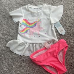 Girl Bathing Suit, 3T, NWT