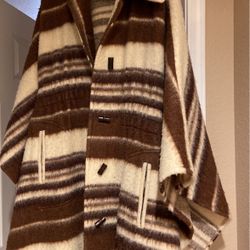 Long Wool Coat Casa de Lana Made In Uruguay