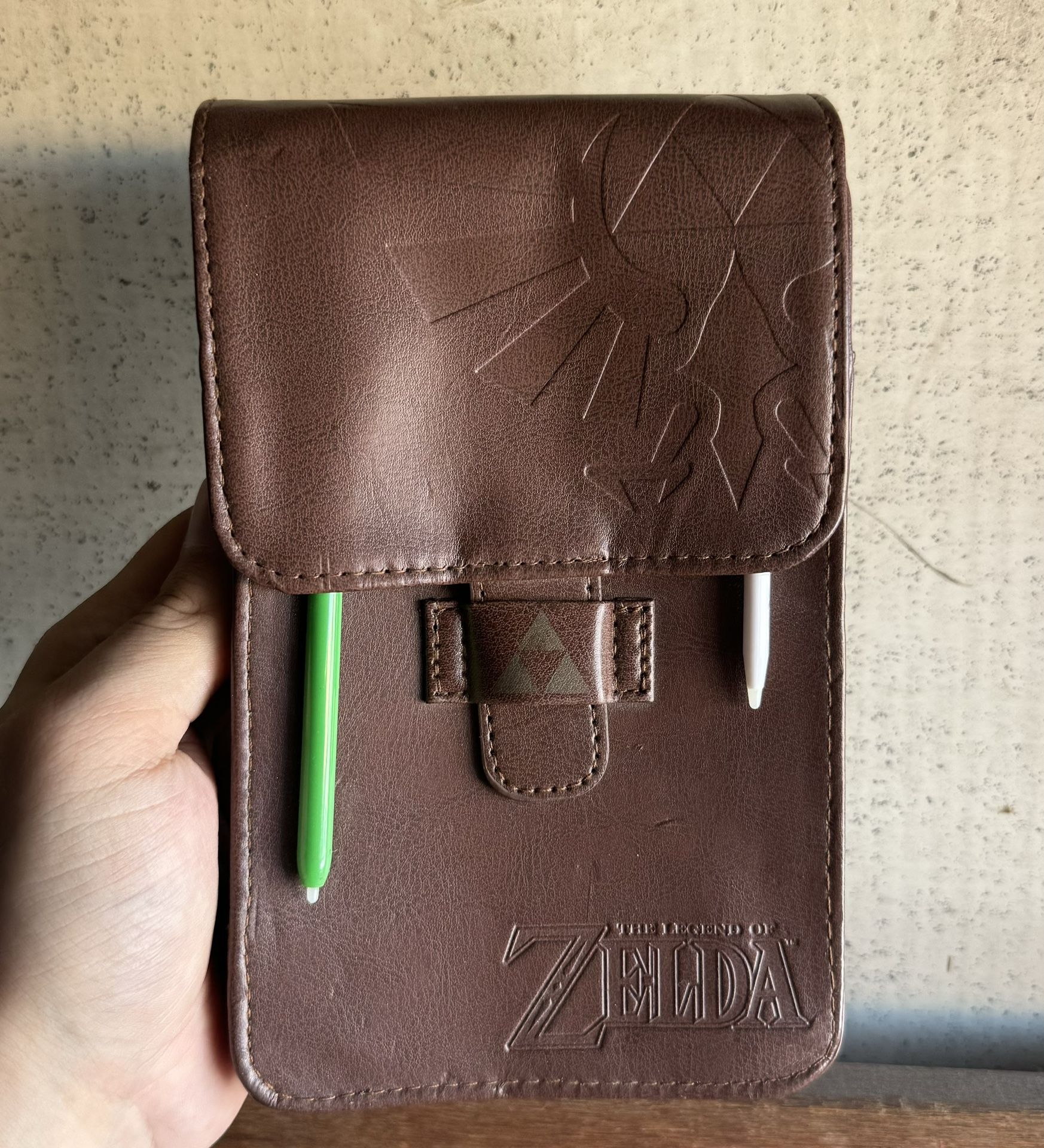 The Legend of Zelda Nintendo 3DS Travel Case Adventurer's Pouch With 2 Stylus