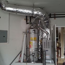 Furnace and AC condenser installation 