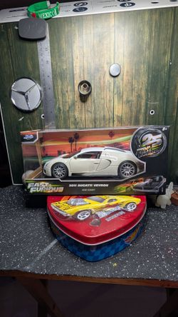 Jada 1:24 Fast & Furious 2011 Bugatti Veyron White Diecast Model Car 36476