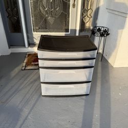 Four drawer storage Bin