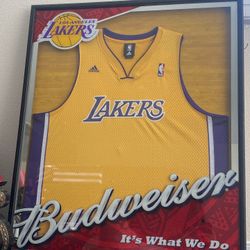 2010 Lakers Jersey Budweiser Frame