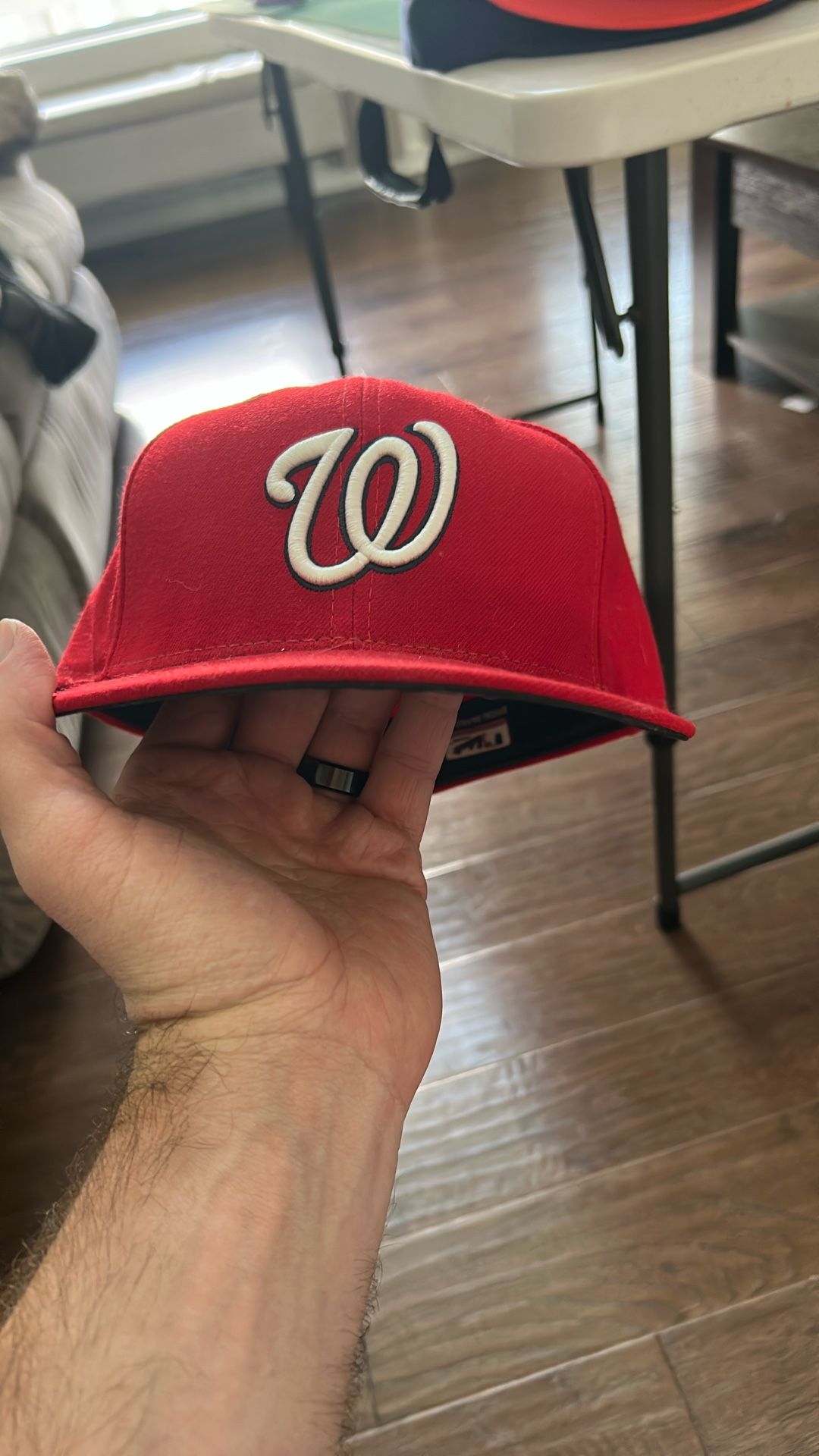 Washington Nationals Official On Field Cap 7 5/8
