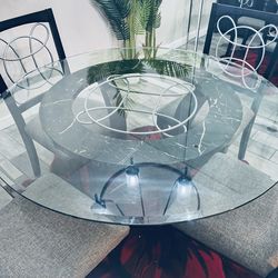 Dining table with 4 chairs