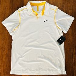 NWT RARE NIKE ROGER FEDERER 2011 AUSTRALIAN OPEN Polo Shirt! SIZE LARGE!