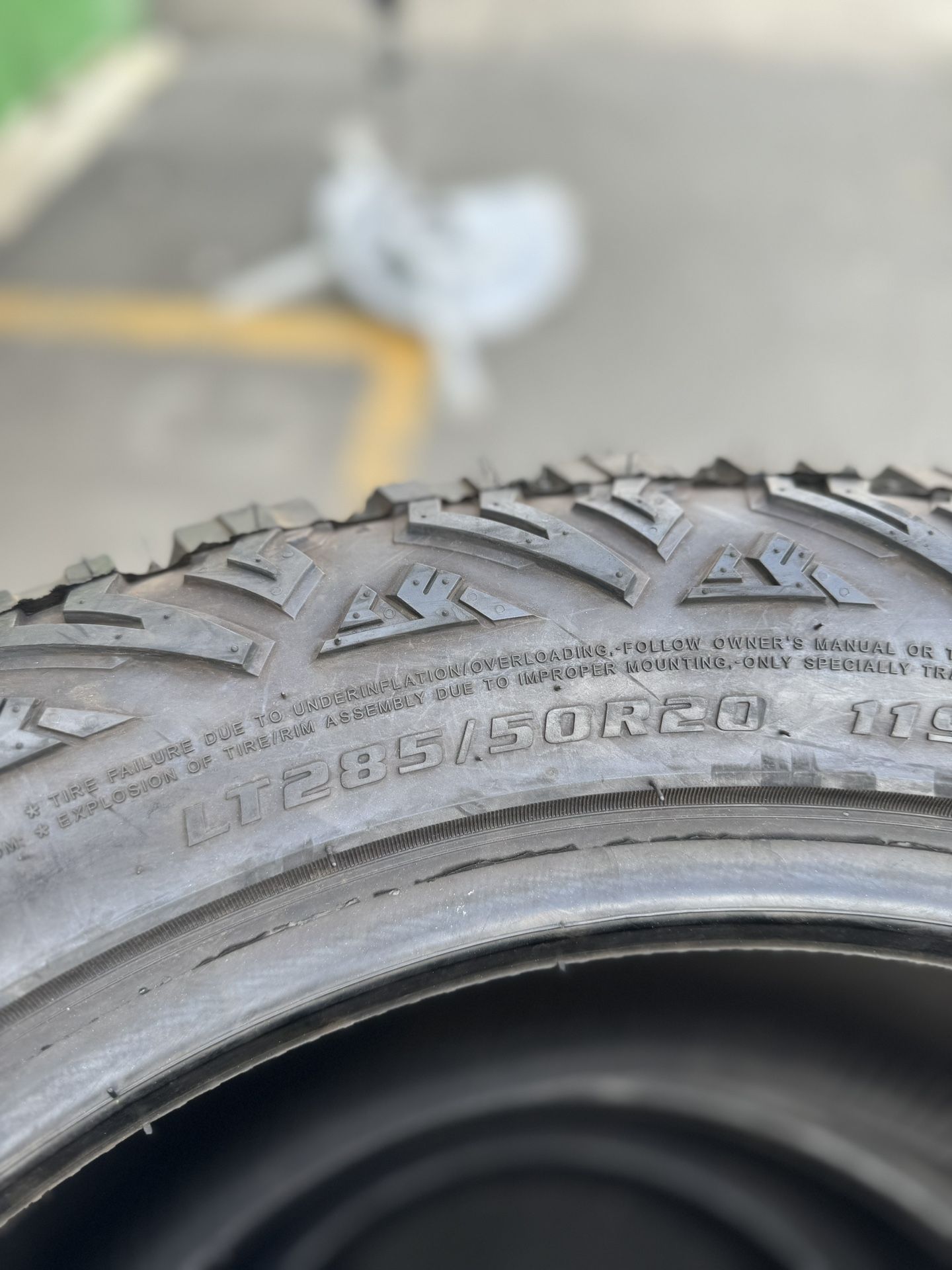 LT285 50 20 NEW TIRES//llantas Including Install Mount And Balance 