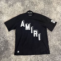 Amiri Black T shirt